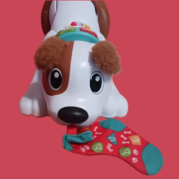 Fisher-Price Smart Stages Puppy With ABC & 123 Crawl With Me Puppy Musical - Picture 7 of 10
